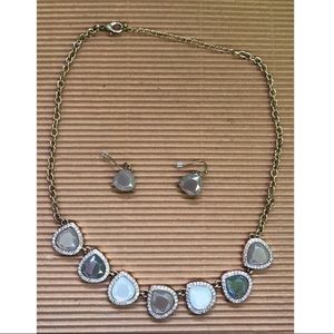Statement Piece Necklace with Earrings